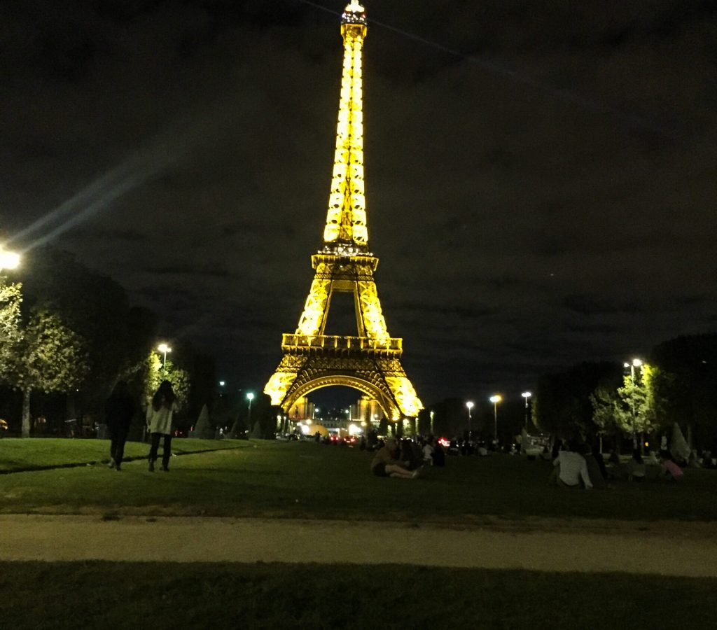 View from Champs de Mars